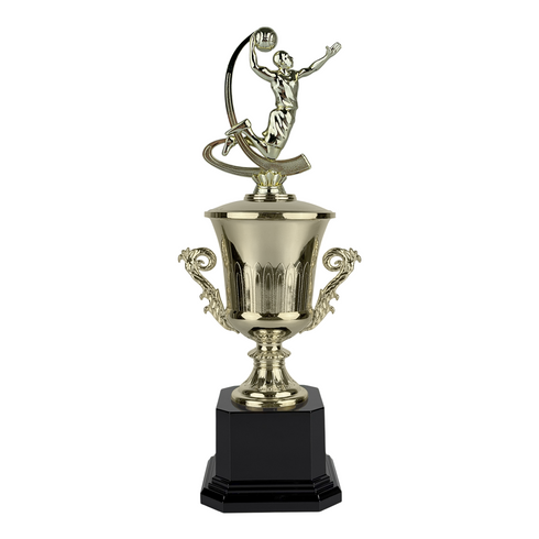 Trofeo de Copa con Figura Serie J de Baloncesto